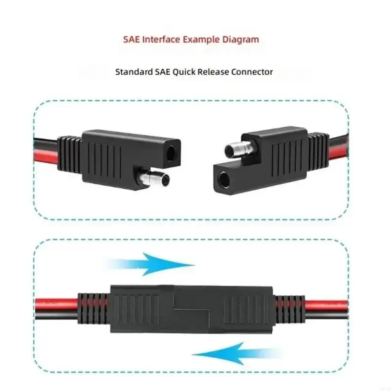 

30cm SAE To XT60i Female Charging Wire For Outdoor Power Supply
