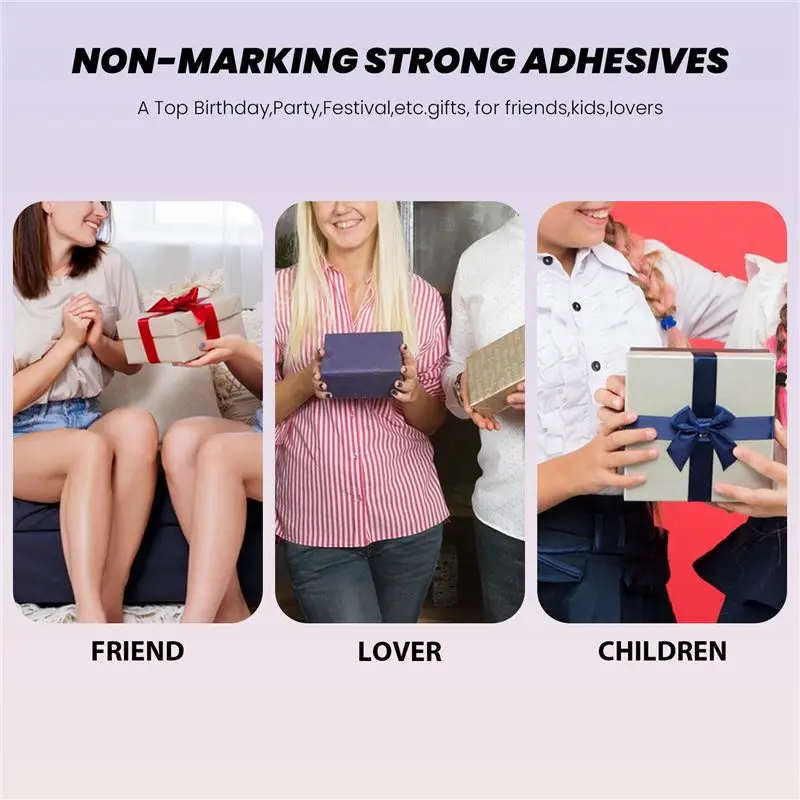 A33Z-Double Sided Tape Non-Marking Strong Adhesives Glue Cuttable Traceless Fasteners Transparent Tape Spring Couplets