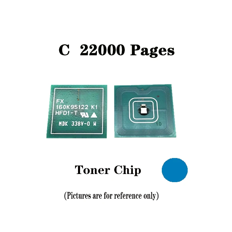 WW Version X945X2KG/X945X2CG/X945X2MG/X945X2YG Toner Chip for Lexmark X940e/X945e