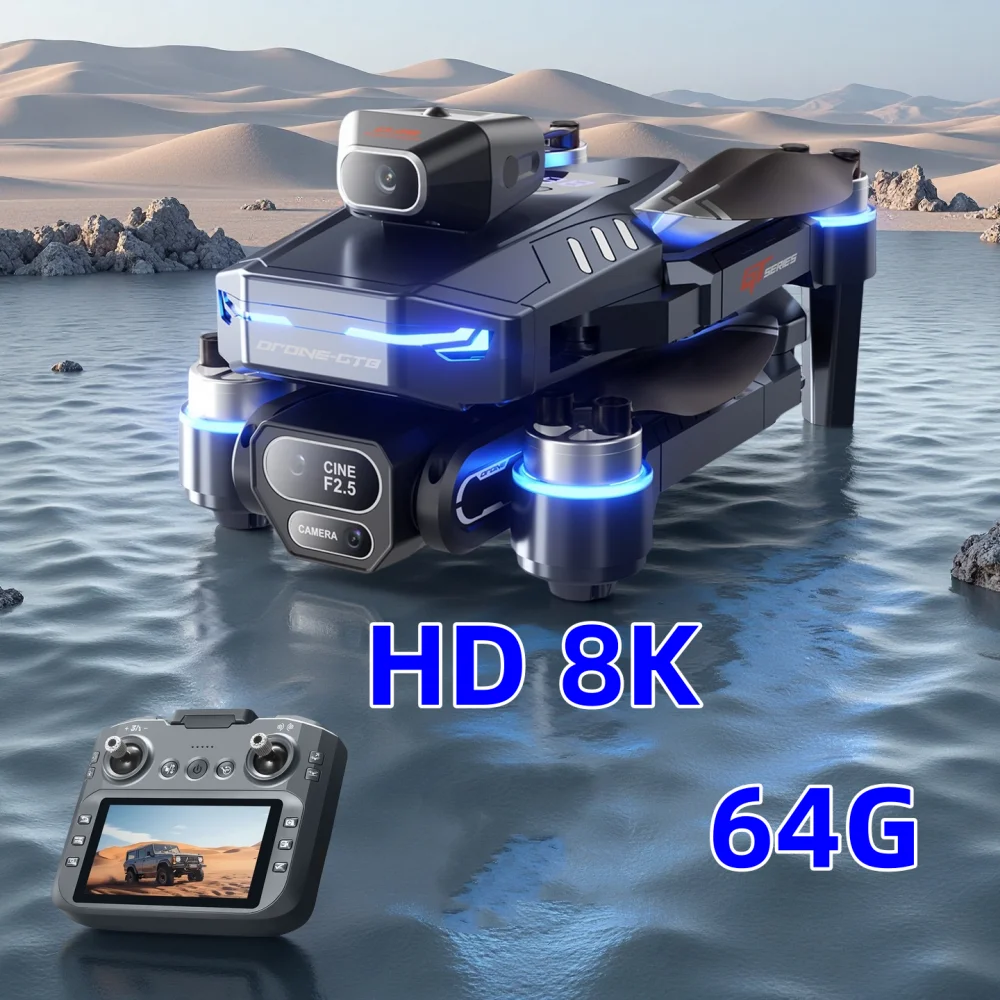 

GT8 Drone 8K Professional HD Dual Camera Brushless Obstacle Avoidance Aerial Photography Foldable Quadcopter Gifts