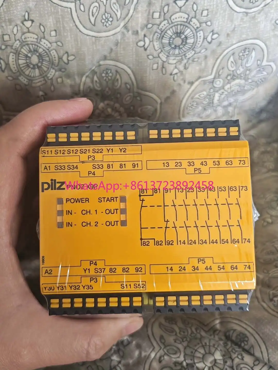 

Pilz X9P 787609 safety relay original in Stock