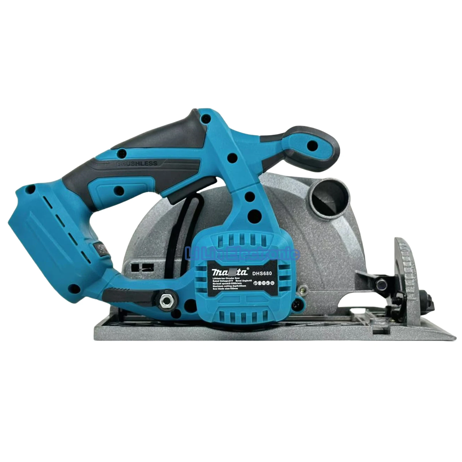 تخصيص 185 مللي متر اللاسلكي الصناعية الصف منشار دائري النجارة أدوات كهربائية ليثيوم أيون يده منشار دائري عالي الأداء #3