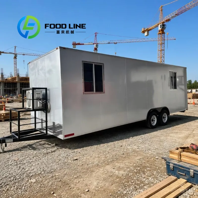 Portable Office Trailer Quick Setup Type Reinforced Floor Steel Cross Beam System Water Treatment Plant Office Ready To Ship