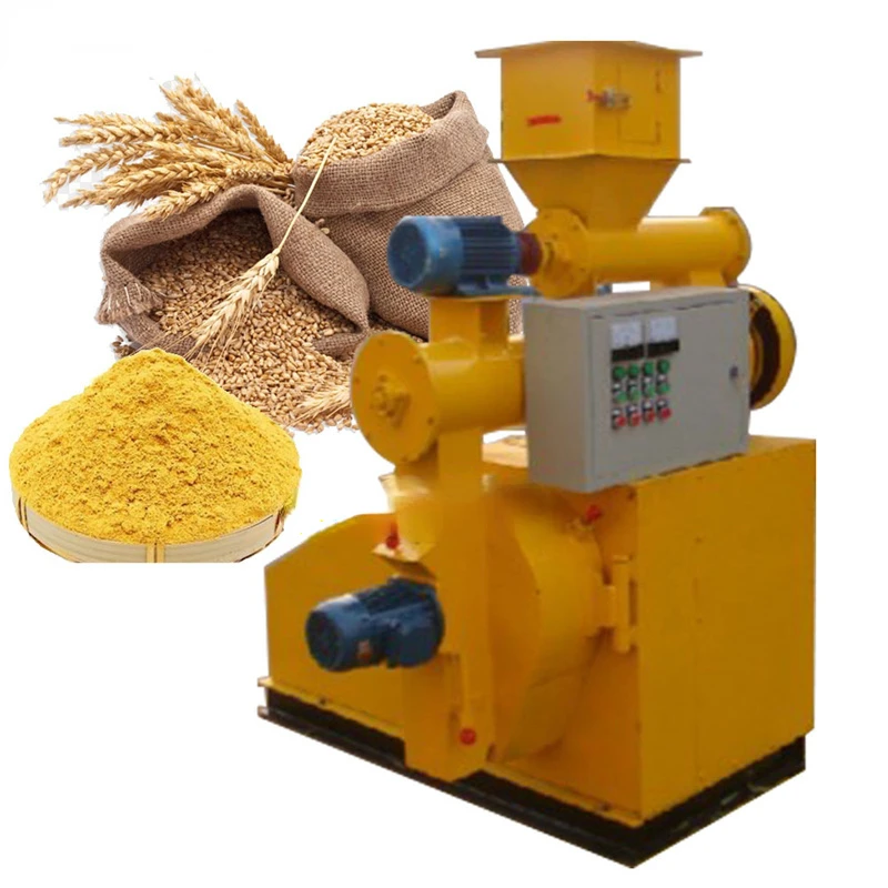 Chicken Livestock Duck Animal Feed Pellet Making Processing Machine Poultry Feed Mill Pellet Extruder Pelletizer Equipment