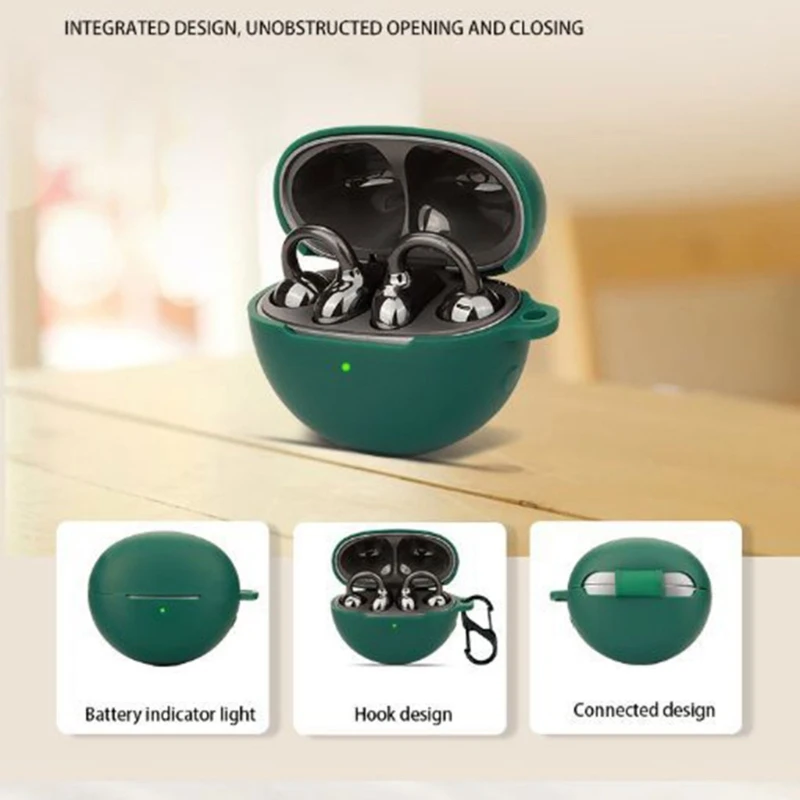 Earphone Silicone Case for FreeClip Ear Clip Dust Cover Wireless Earbuds Skin