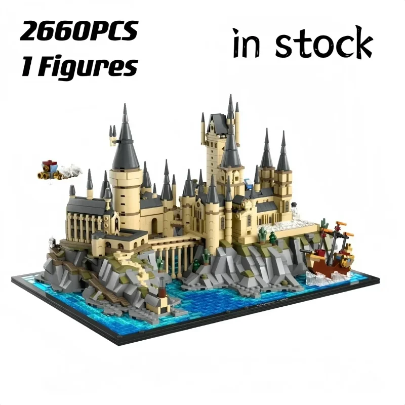 2025 In Stock 76419 Castle and Grounds Building Blocks Architecture Bricks Toys for Kids Adults Birthday Gift