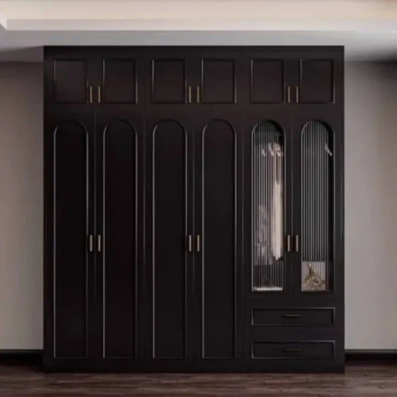 Replica Luxury Wood Wardrobes Orgnizer Drawers Living Room Wardrobes Bedroom Closet Organizer Replica Armario Trendy Furniture