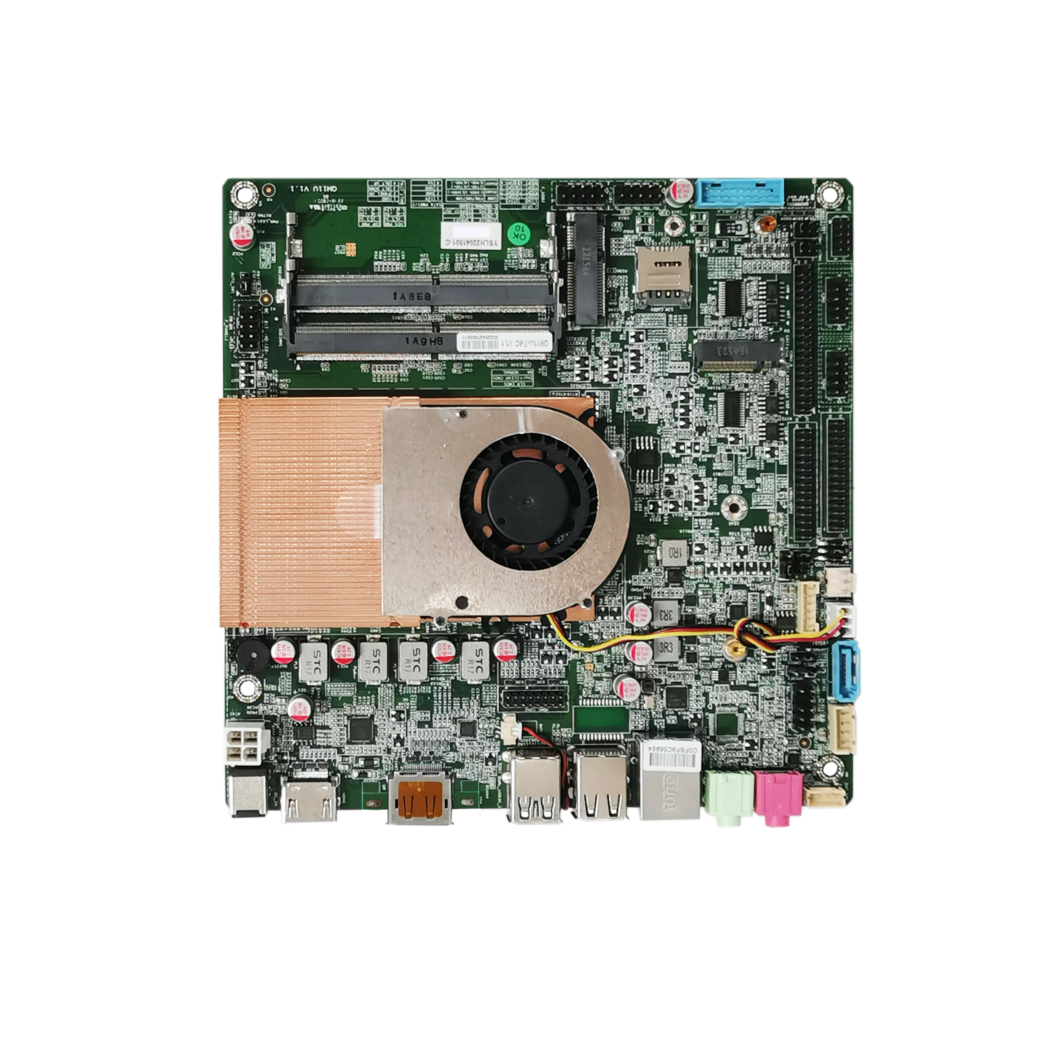 

Elsky 11th Gen Tiger Lake 4K 60Hz DP Type-C Motherboard DDR4 64G RAM Core Processor i7 1185G7E 6COM HD-MI VGA EDP LVDS