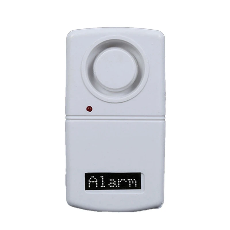 Detector de vibração sensível sem fio, alarme de terremoto com iluminação LED, alarme carro elétrico, porta, casa