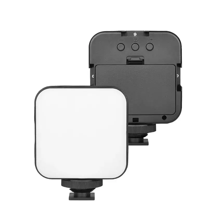 LED Video Light Portable Photography On-Camera 6500K Bi-Color lighting Cold Shoe for Sony DSLR Camera Camcorder Gopro Vlog Fill image 3