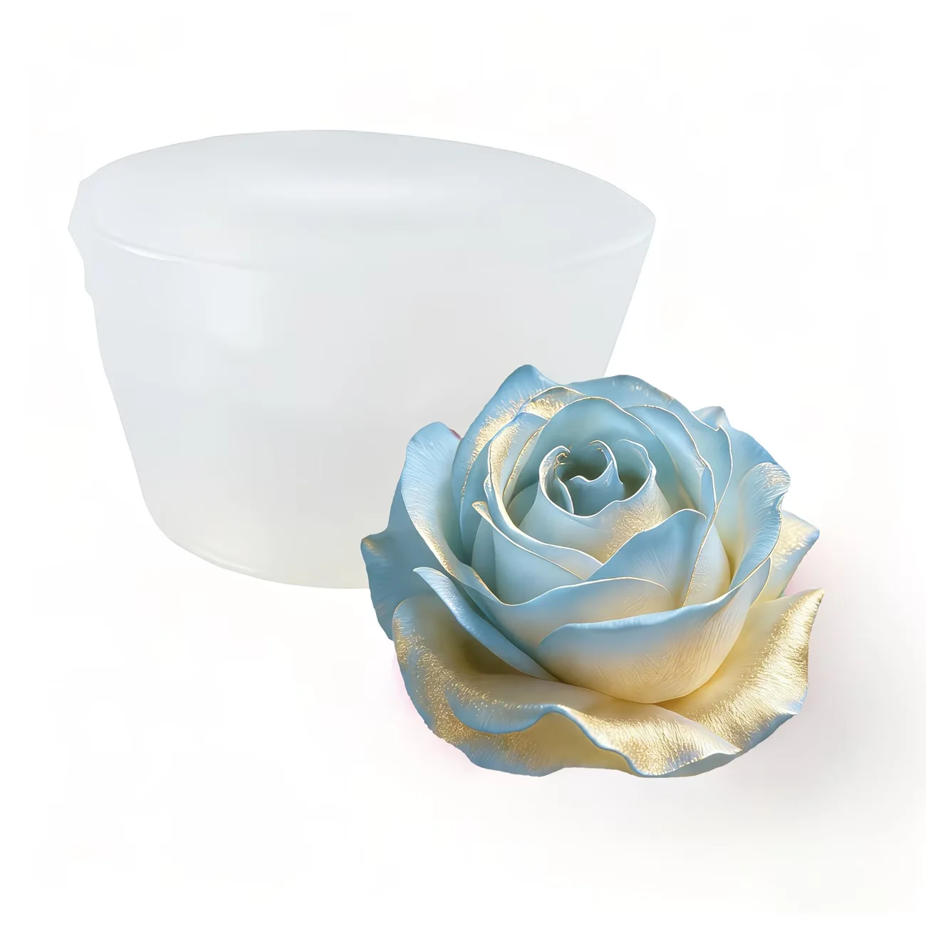 3D Elegant Rose Silicone Mold  - огляд і ціна Resin Art Rose Petals