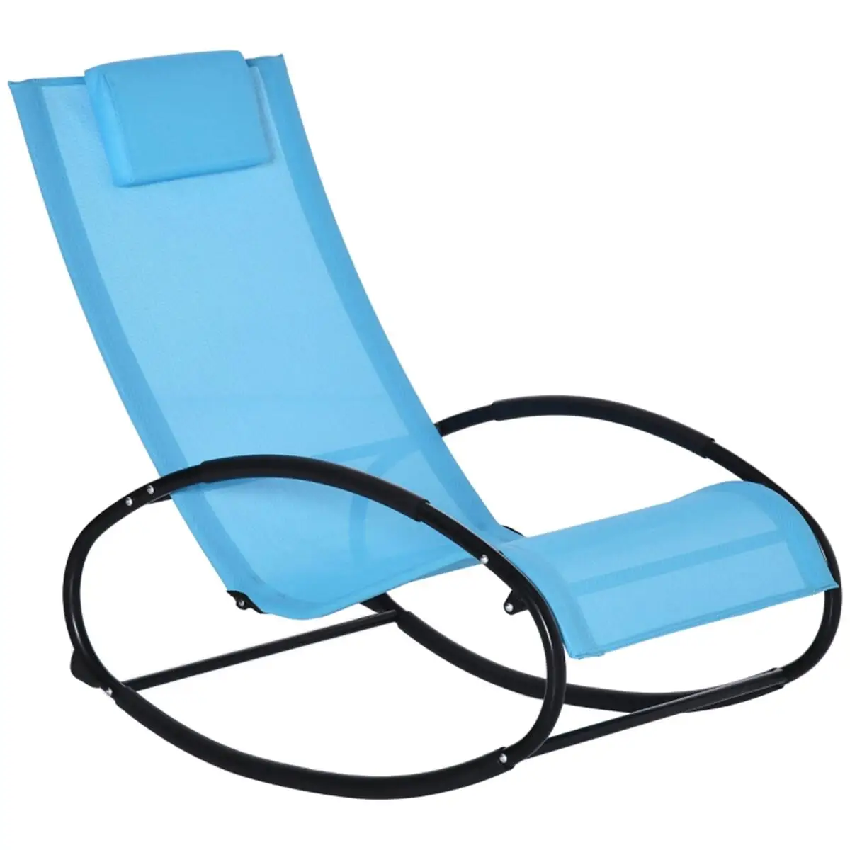 Comfortable Garden Rocking Chair - Stylish Outdoor Seating for Relaxation - Fast Shipping