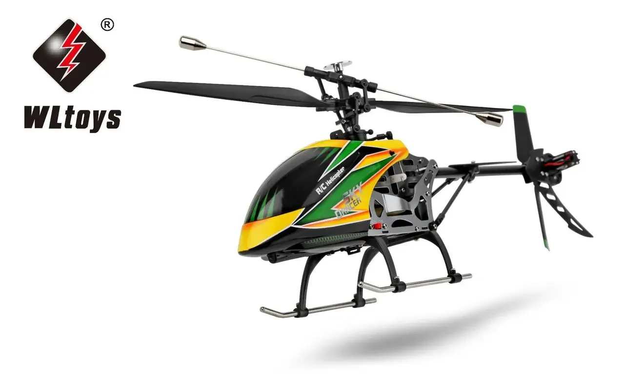 Powerful V912 Single Propeller Remote Control Helicopter 2.4g with Brush Motor Aileron Free Four Way Uav Model Toy