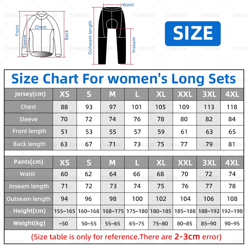 Newest Cycling Sets 2023 Custom Cycling Jersey Bike Shorts Personalization Team Ropa Ciclismo Maillot Bicycle Clothing Uniform