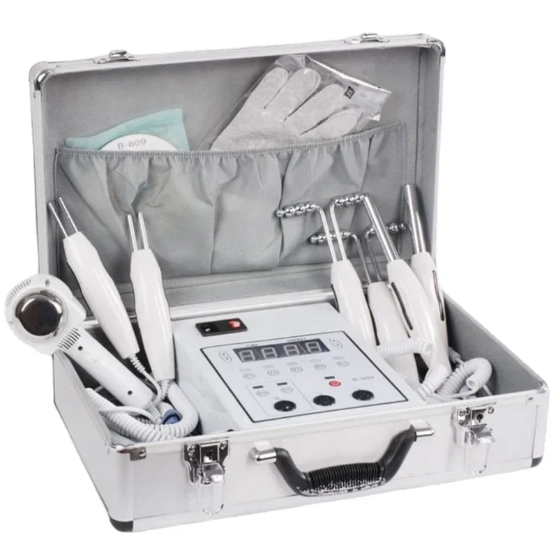 

Skin-lifting Machine Magic Gloves Hot and Cold Hammer Whitening Skin Wrinkle Thin Face B-809 Beauty Instrument Positive Ion