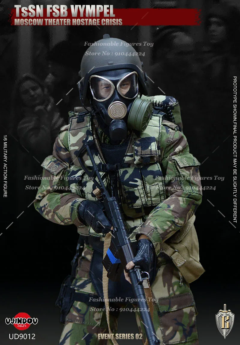 UJINDOU UD9012 1/6 Male Soldier Russian FSB Service Security Agency Alpha Full Set 12-inch Action Figure Toys Gifts Collection