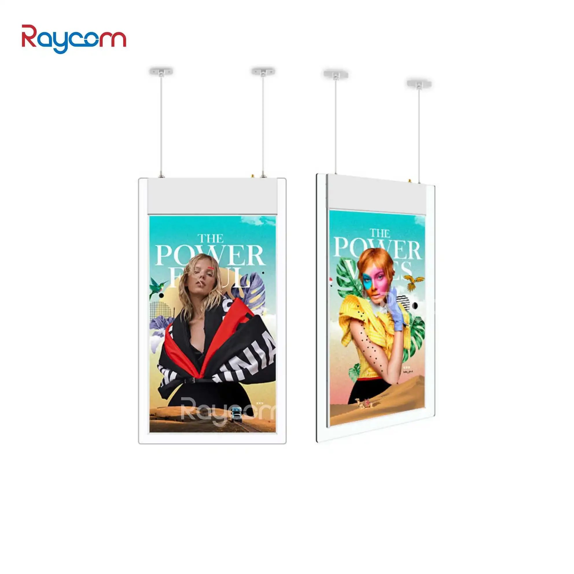 Raycom P5 Model Double Sided LCD Outdoor Digital Display Advertising Screen 45/50/55  for TV Retail Signage