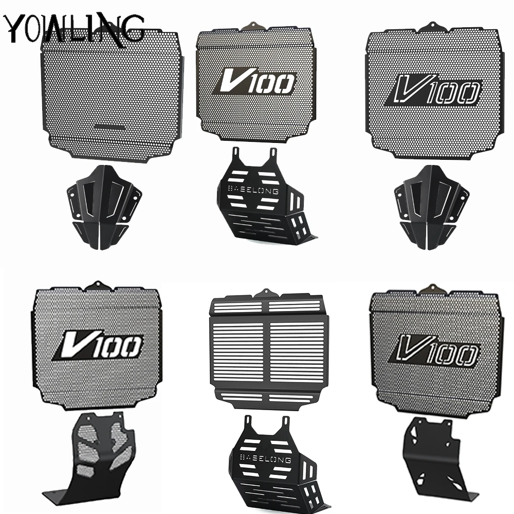 

2025 V100 для Moto Guzzi V100 Aviazione Navale Mandello S 2022-2023 2024, защита радиатора, защита двигателя, полный комплект