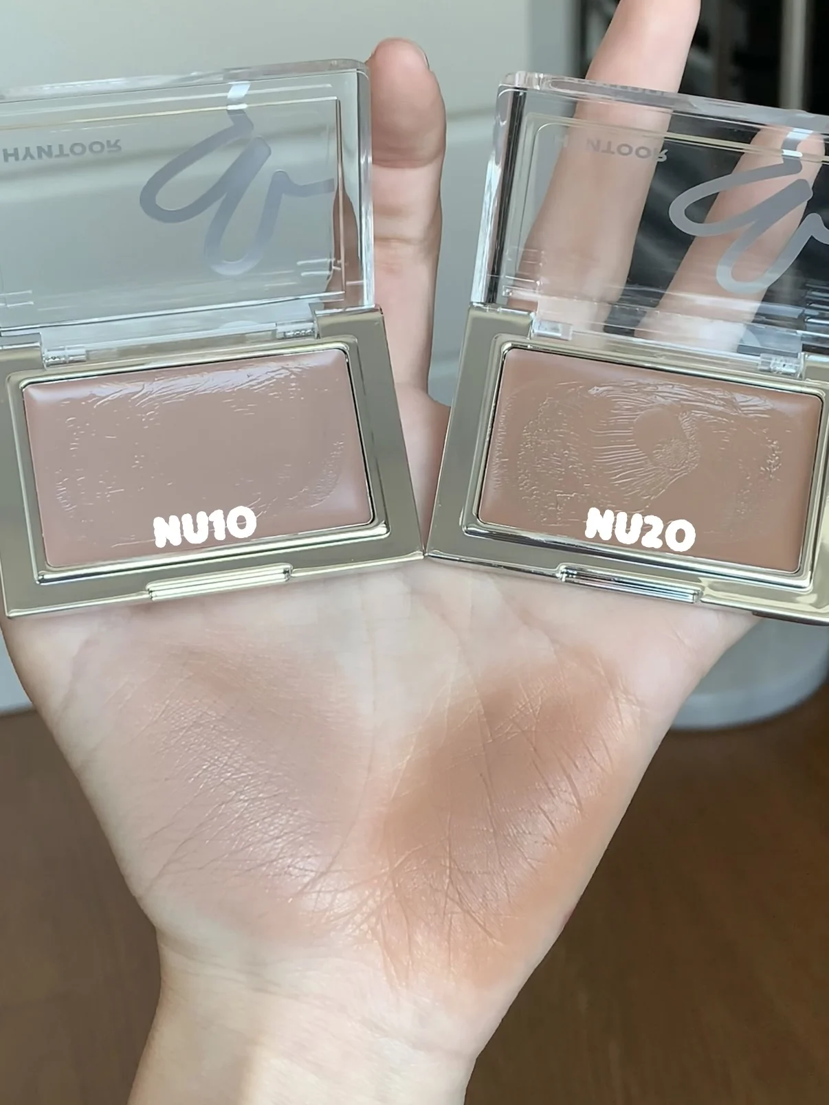 Hyntoor Blush Crema Opaca Idratante Cremoso Nudo Guancia Tinta Correttore Crema Correzione del tono della pelle Trucco viso facile da applicare