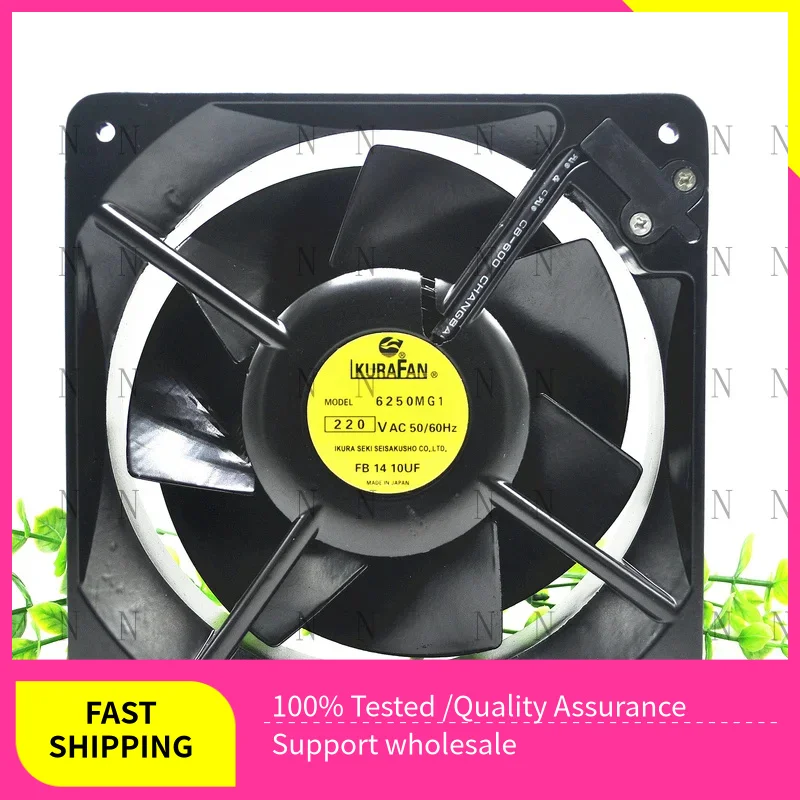 YJJ  FOR IKURA 6250MG1 220V 16055 Metal High Temperature Cooling Fan
