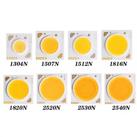 Cree Led COB Big Sale- Cree CXA1304 CXA2520 CXA1507 COB Led Emitter Lamp Lights 6V-42V 2100MA 75CRI 80CRI High Intensity Led Beads