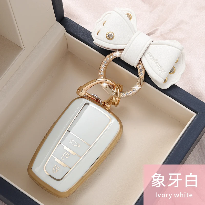 New TPU Car Key Case Cover Protect Shell Bag For Toyota Prius Camry Corolla CHR C-HR RAV4 Altis Land Cruiser Prado Accessories