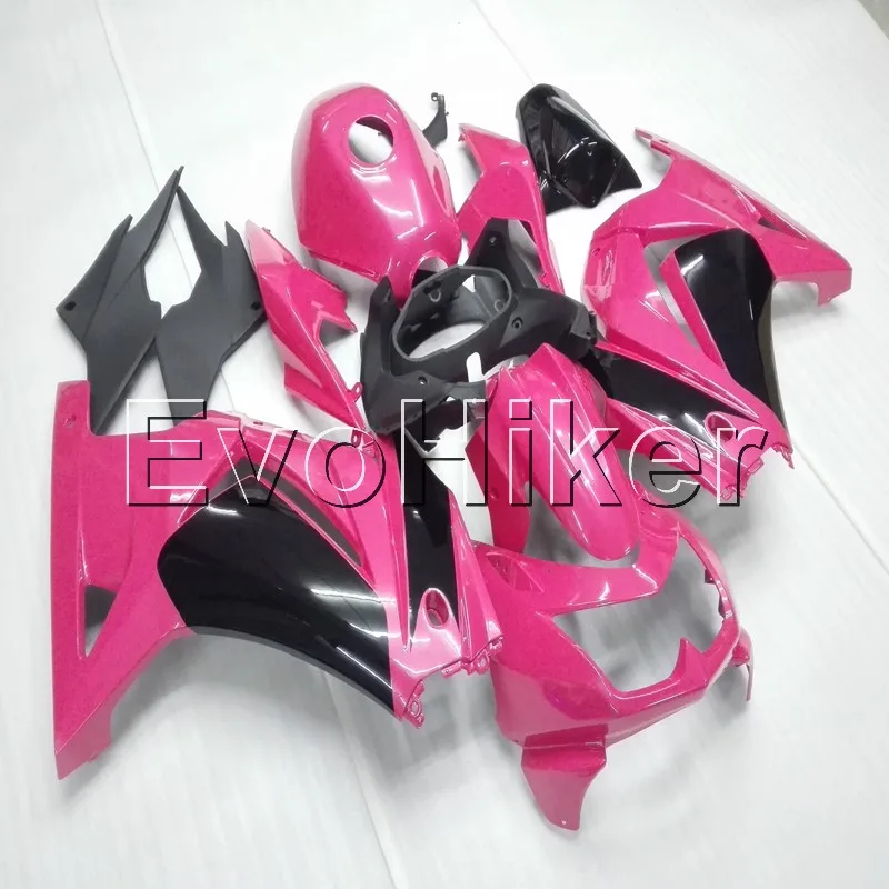 injection Fairings kit for ZX250R EX250 2008 2009 2010 2011 2012 pink ZX 250R 08-12 ABS ABS plastic Fairings kit