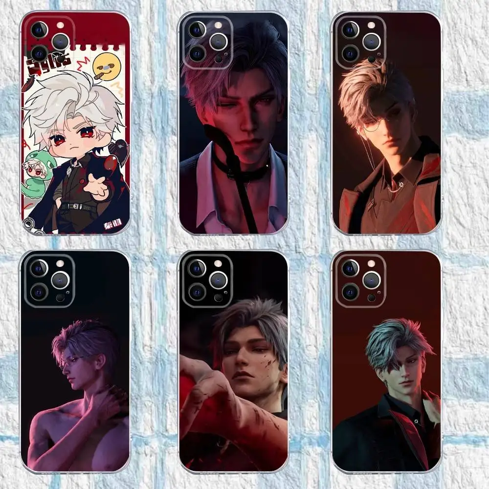 

Sylus Love And Deep Space Phone Case For iPhone 16,15,14,13,12,11 Pro,Max,Plus,X,XS,XR,SE,Mini Transparent Silicone Soft