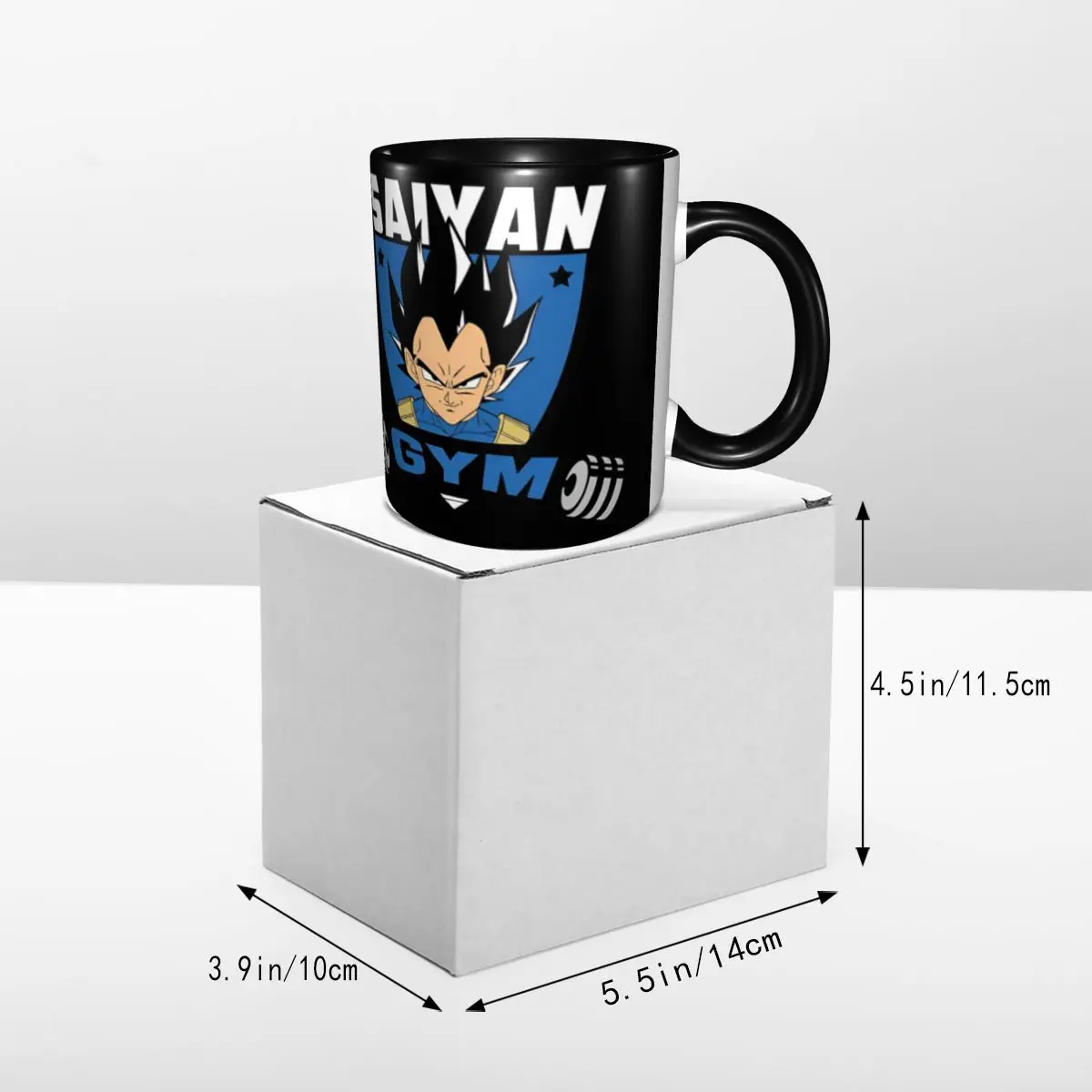 Vegeta Anime Gym Dragon Ball Goku Super Saiyan Manga Merch Mugs Gifts for Kids Cute Water Cups view 5