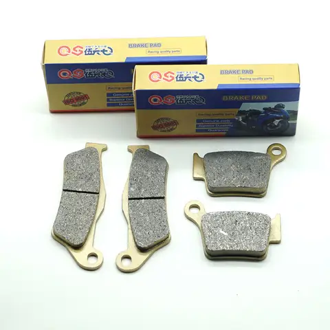 Motorcycle Front Rear Brake Pads for HUSQVARNA TC85 2021-2024 CR125 2005-2018 TC125 2014-2023 TE125 2014-2016 TX125 2018-2019