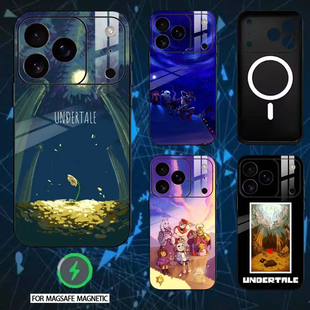 

Video Game U-undertale Phone Case For iPhone 17,16,15,14,13,12,Plus,Pro,Max For Magnetic Wireless Charge