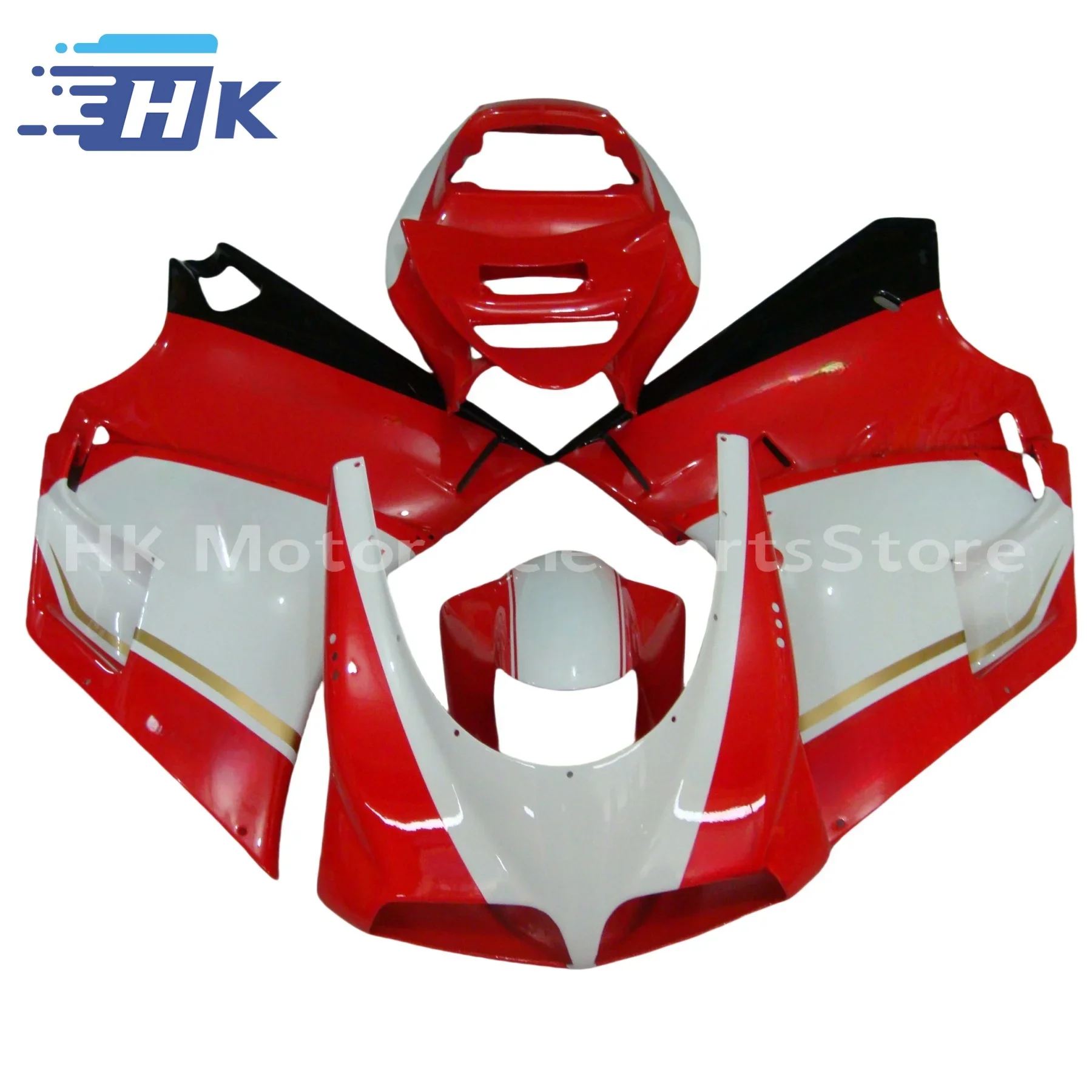 

Motorcycle Full Fairing Kit Fit for Ducati 996 1998 1999 2000 2001 2002 Full Fairings Bodywork ABS Panel Kits