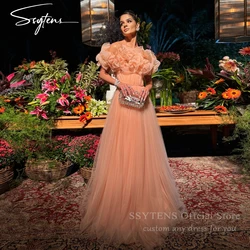 SSYTENS Elegant Prom Dresses Customized Off the Shoulder Special Occasion Gowns for Women Saudi Arabic Party Dubai Evening Dress