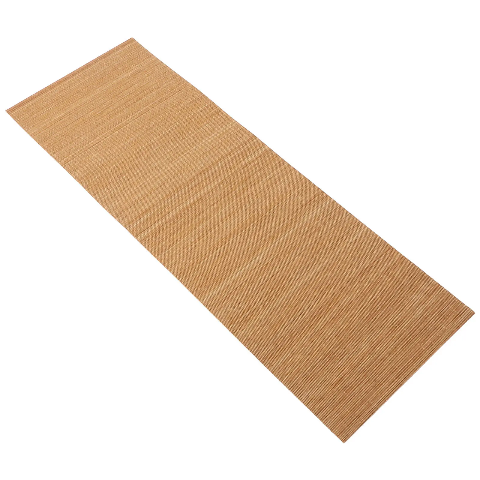 Bamboo Placemat Woven Rustic Tea Ceremony Mat Cuttable Non Skid Dining Table Protector Japanese Style Decorative Table