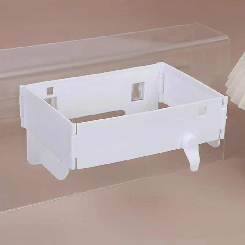 Hanging Trash Bag Holder Foldable Garbage Bag Hanging Rack Home Kitchen Bathroom Portable Storage Rack