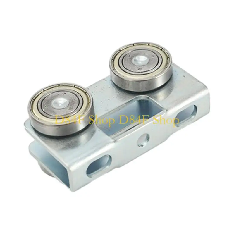 D84f 4 ruedas ensamblajé luz servicio luz canal sille silencio para cortinas domésticas vestuario