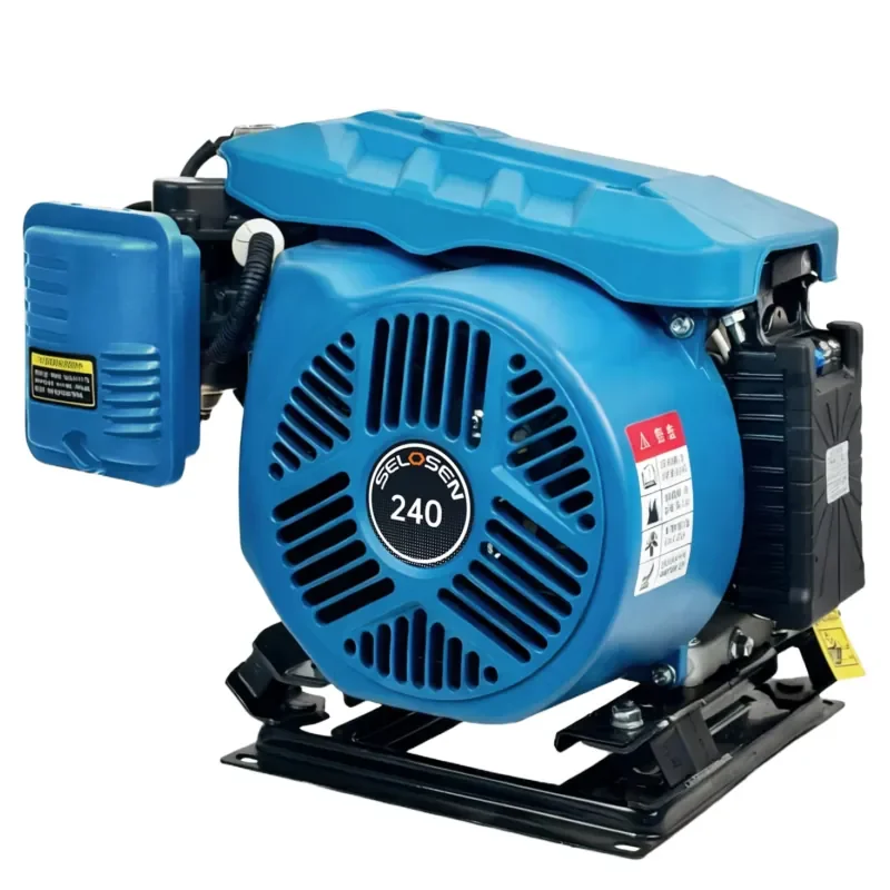 239cc Small 48 Volt Range Extender Generator for Low-speed Electric Vehicles Mini Dc Motor Generator Oil Generator
