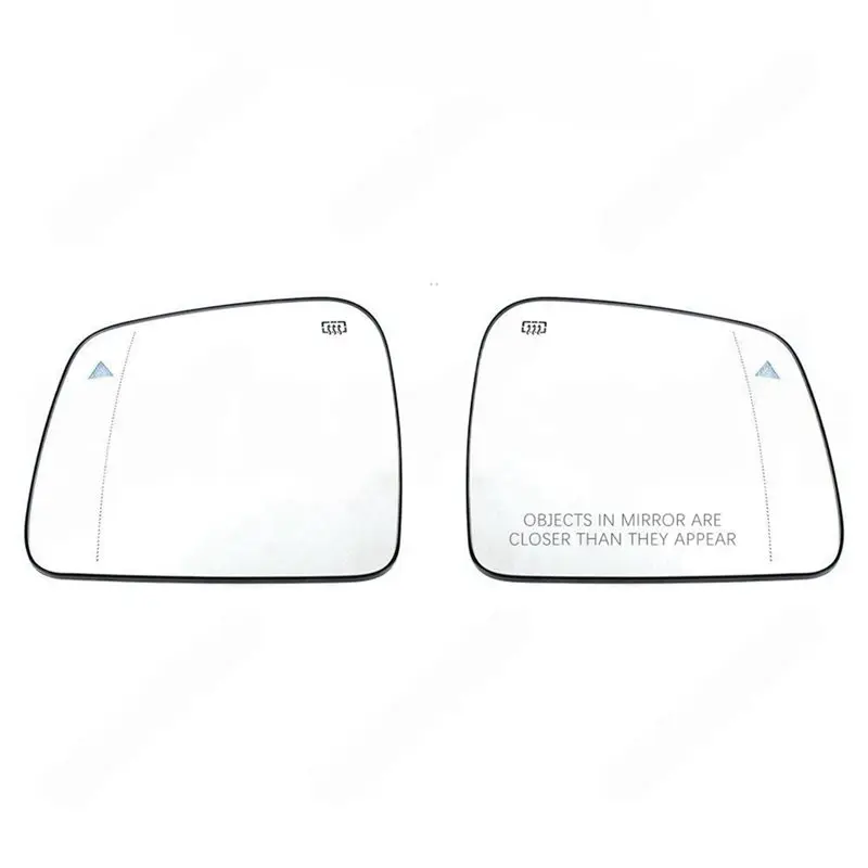 

Side Door Mirror Glass Lens Heated Blind Spots Rearview Mirror For Jeep Grand Cherokee 11-21