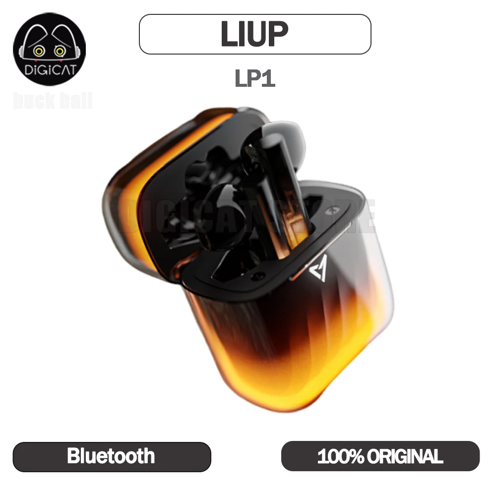 

Liup Lp1 Bluetooth Wireless Earphone Luminous Quicksand Earbuds Active Noise Reduction Gaming Headphones Low Latency Earphones