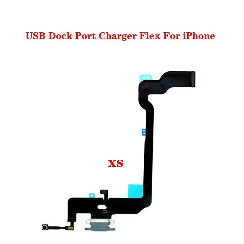 10 Stück USB-Ladeans chluss Ladegerät Dock-Anschluss Flex kabel für iPhone x xr xs max Telefon Ersatzteile