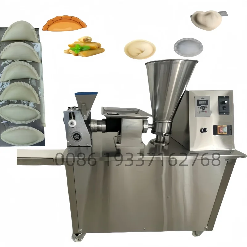 صناعة الزلابية التجارية الصغيرة Gyoza Empanada Samosa حشو الحشو ، آلة صنع الزلابية المقلية