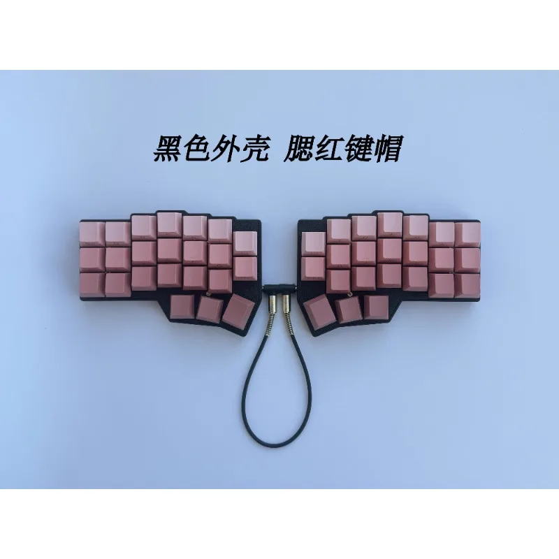 

Corne Crkbd V4.1 Wired Split Keyboard Custom Hot Swap Suport RGB Vial Split Ergonomic Gaming Mechanical Keyboard Accessories