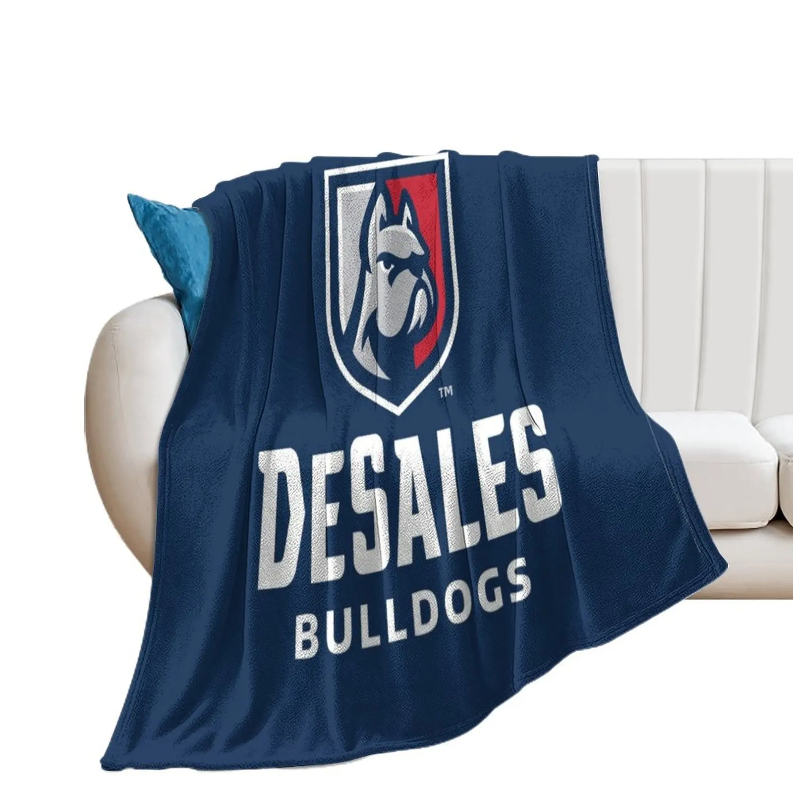 

DeSales University Bulldogs Throw Blanket Winter beds for babies Decoratives Large Blankets