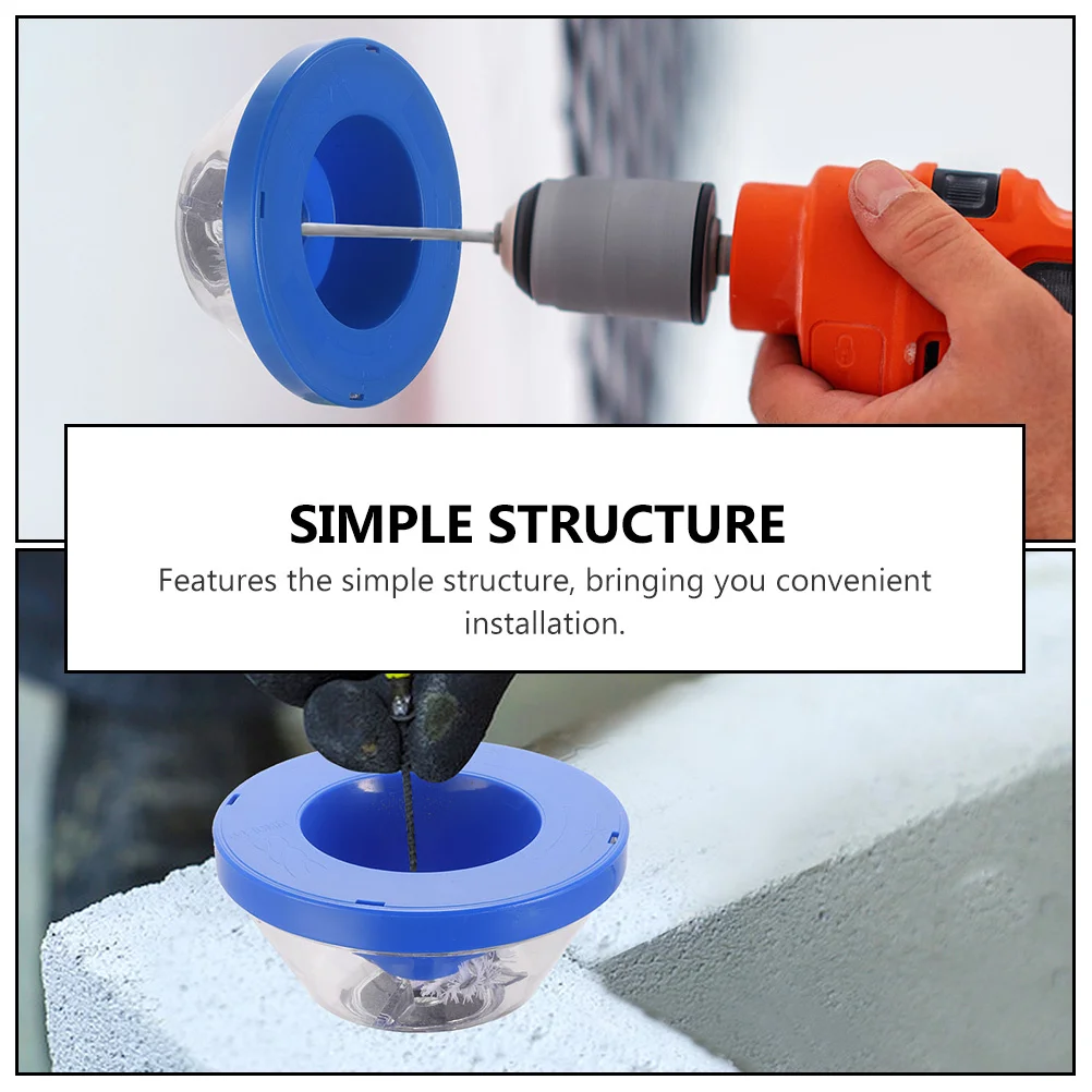 1 pz copertura antipolvere per trapano elettrico strumento di fissaggio per martello durevole in silicone premium supporto per collettore di polveri per banco di lavoro più pulito