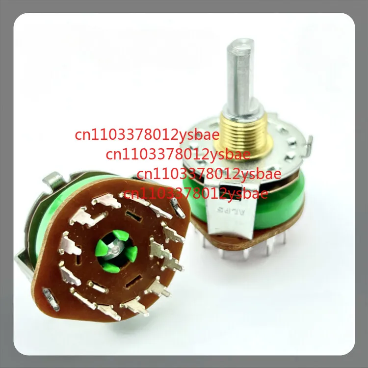 

Потенциометр поворотного переключателя 12 блоков SRRM 1C0100 Длина вала 20 мм для ALPS