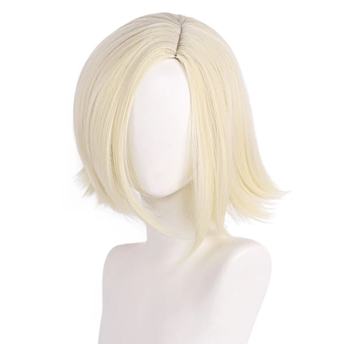 - شعر مستعار The Graverobber Andrew التنكري - جزء علوي لفروة الرأس - شعر قصير بفتحة جانبية مع نمط خلفي قابل للطي #3