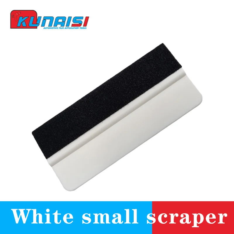 Manufacturer's new direct sales bag cloth, white small scraper, anti scratch, anti bubble removal, film cleaning tool