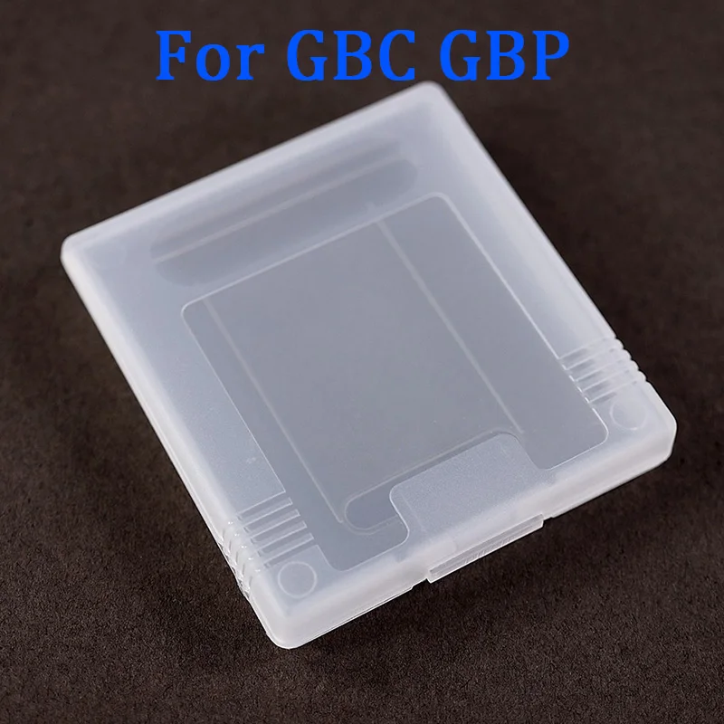 1PC Plastic Game Cartridge Card Case For GameBoy Color GBC GBA GBP Gaming Cards Anti-Dust Clear Protective Box Repair Parts