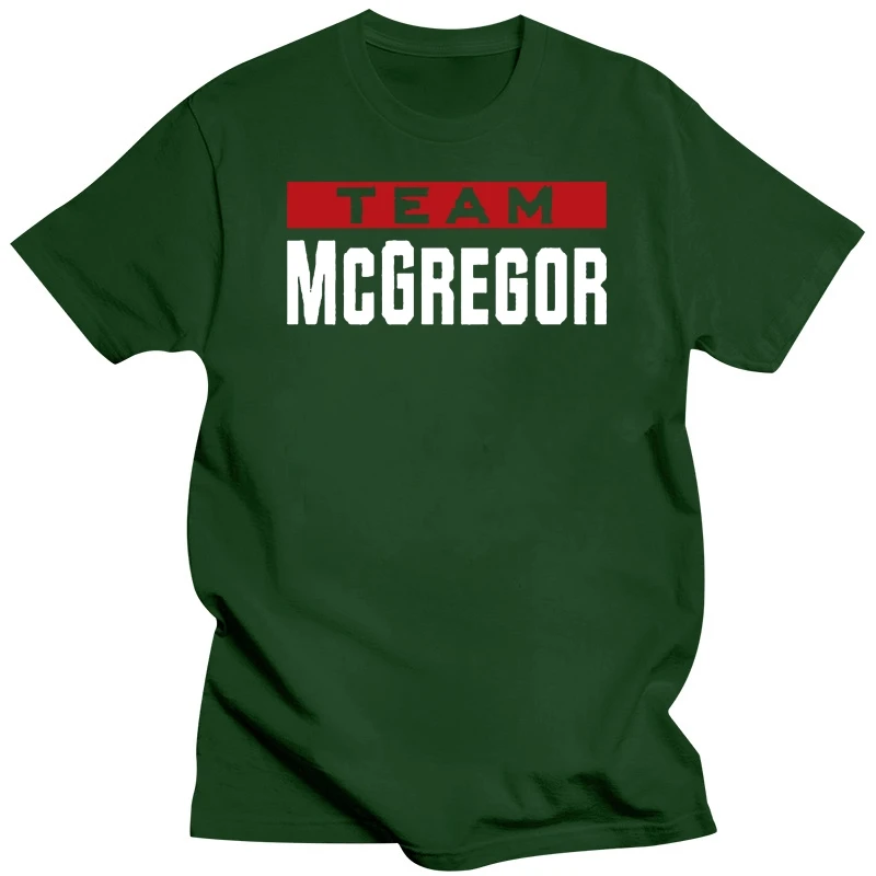 Camiseta negra del equipo Mcgregor