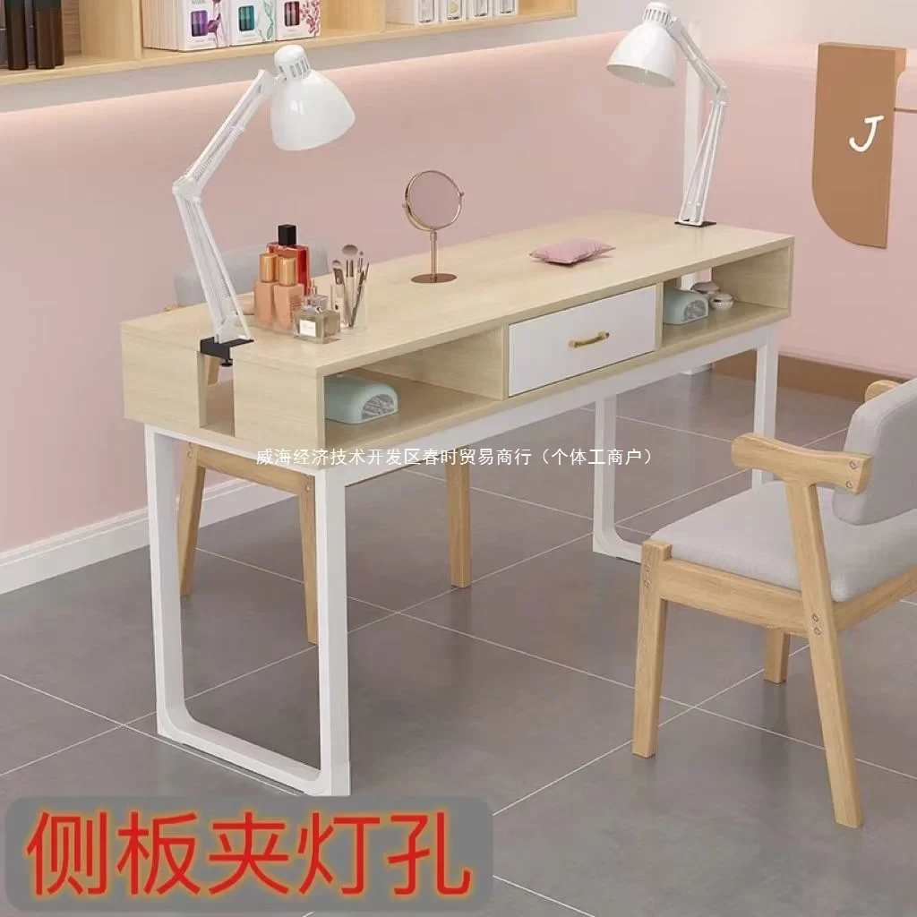 Clip light hole log color simple fashion mical Japanese single double three light luxury